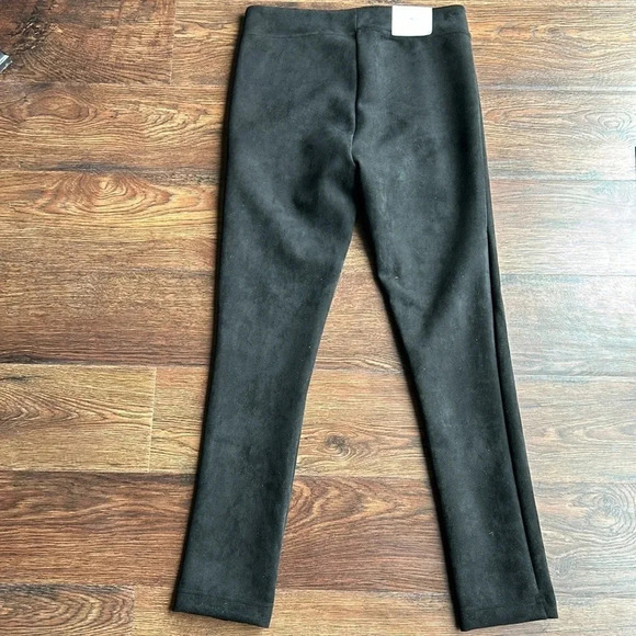 NEW Calvin Klein Suede Black Pants | Suede Pants | Suede Black Pants | Calvin - Picture 10 of 12